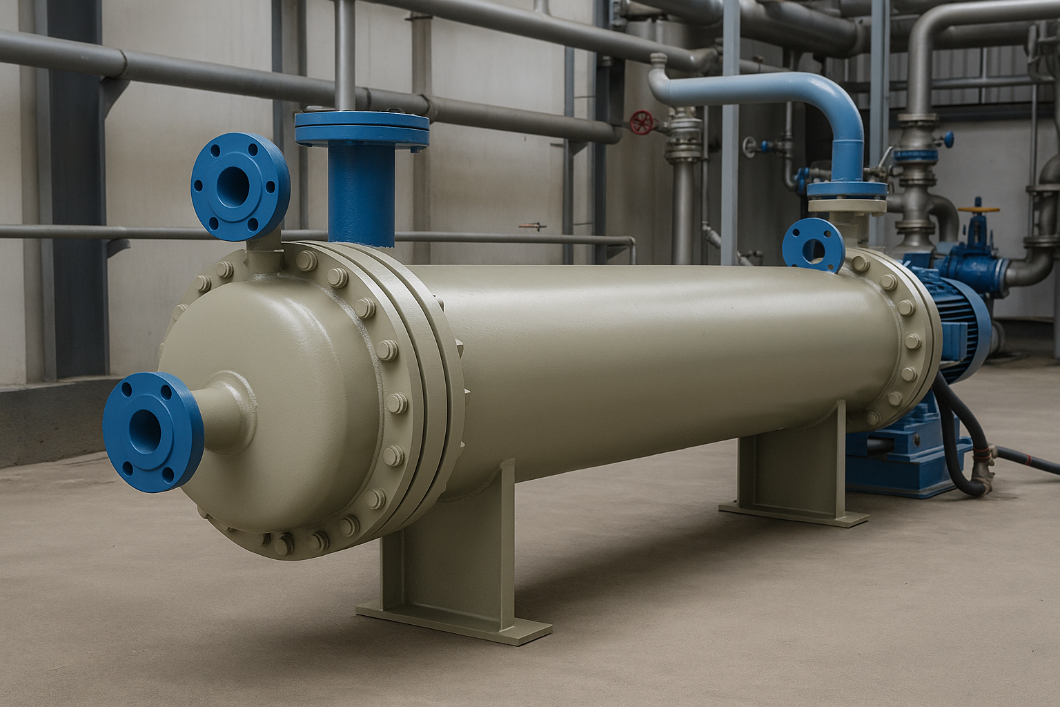 مبدل های حرارتی پوسته و لوله